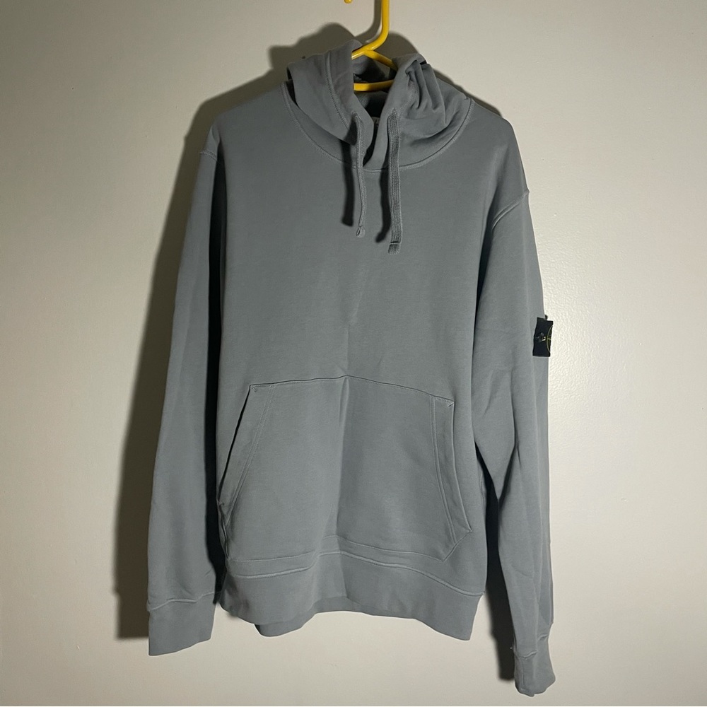 Stone Island Hoodie Mens M Blue